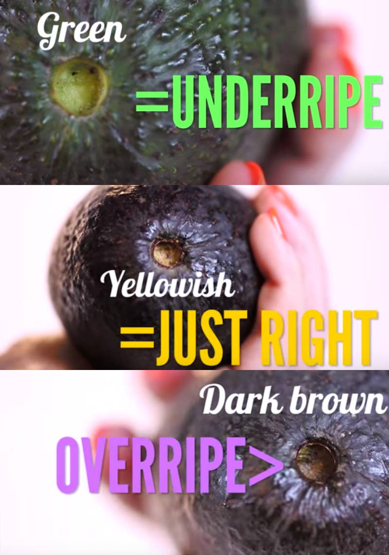 アボカドの食べごろが一瞬でわかる とってもかんたんな方法