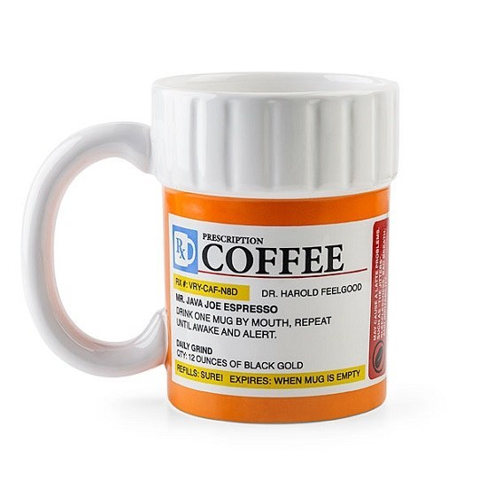 Because as non-morning people, coffee is our drug of choice.
