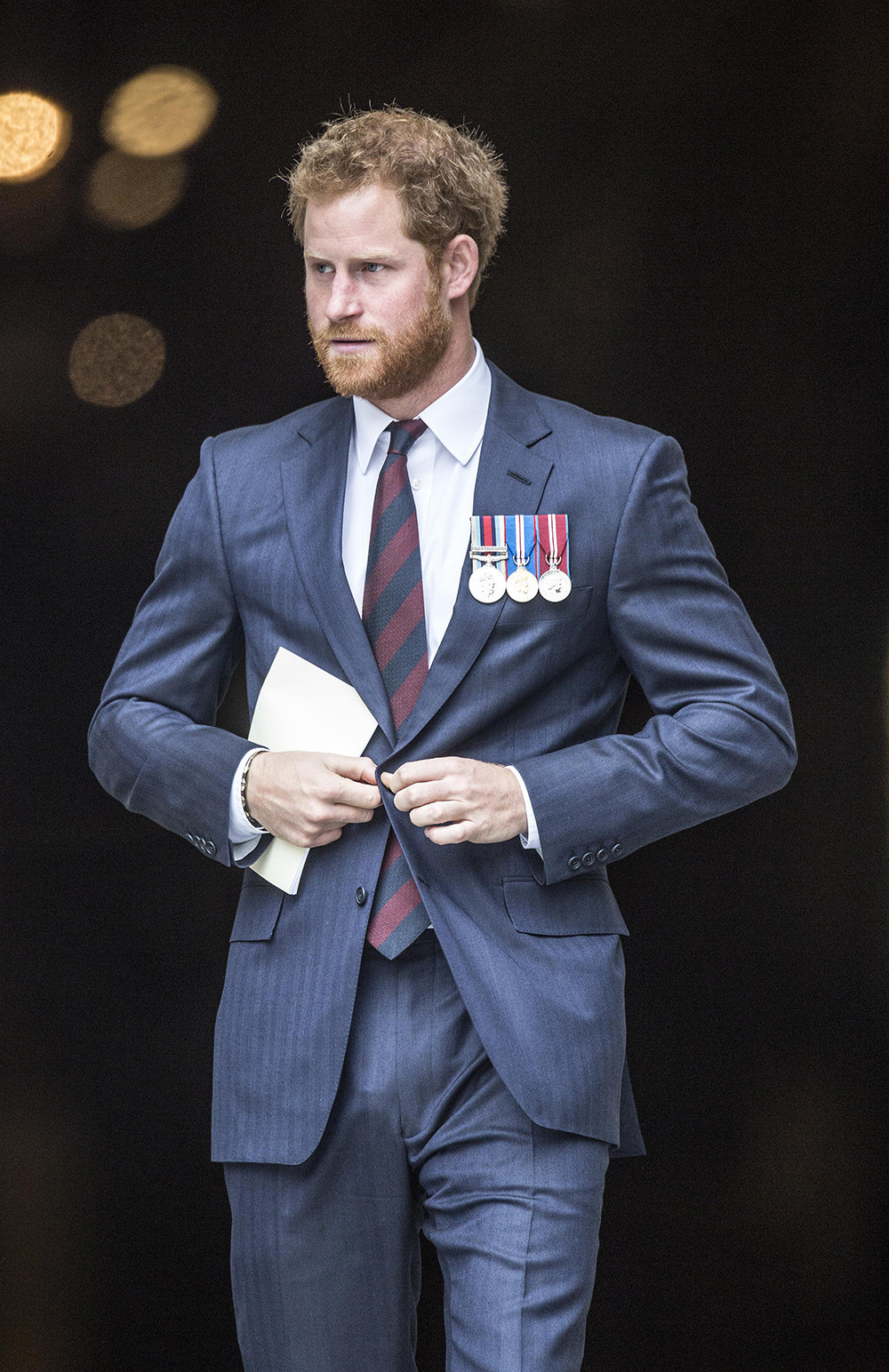 And Prince Harry's royal throne. 