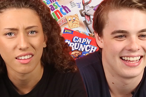 This Is What Happens When Aussie Teens Try American Cereal