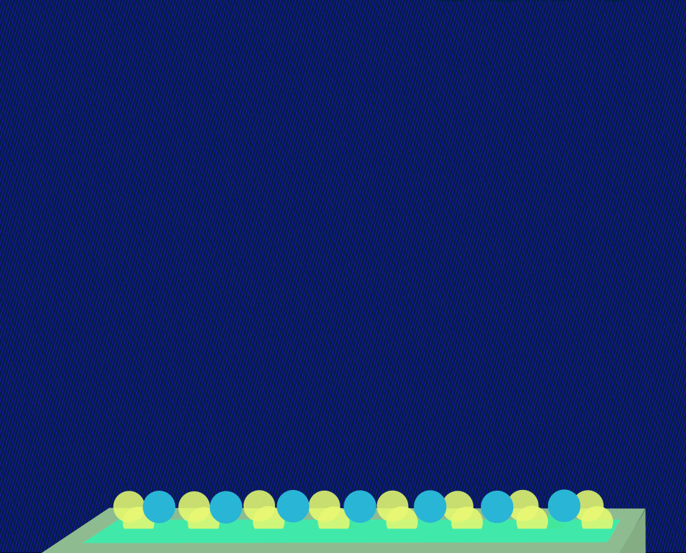 Visual representation of “water splitting” hydrogen method.