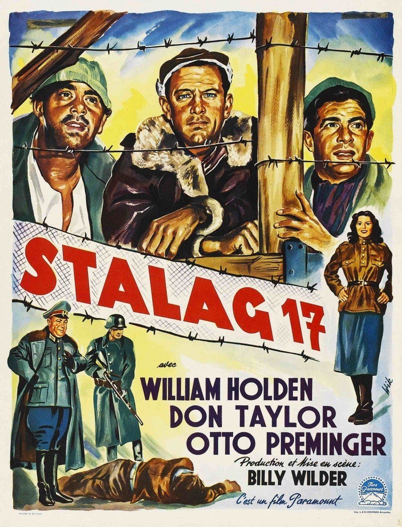 When two escaping American World War II prisoners are killed, the German POW camp barracks black marketeer, J.J. Sefton, is suspected of being an informer.