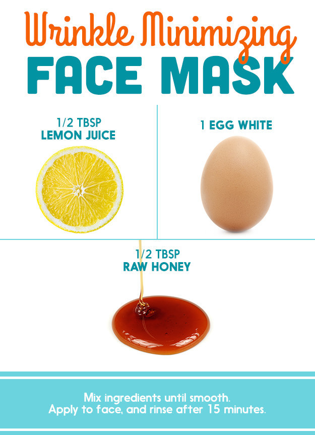 homemade facial with honey and egg