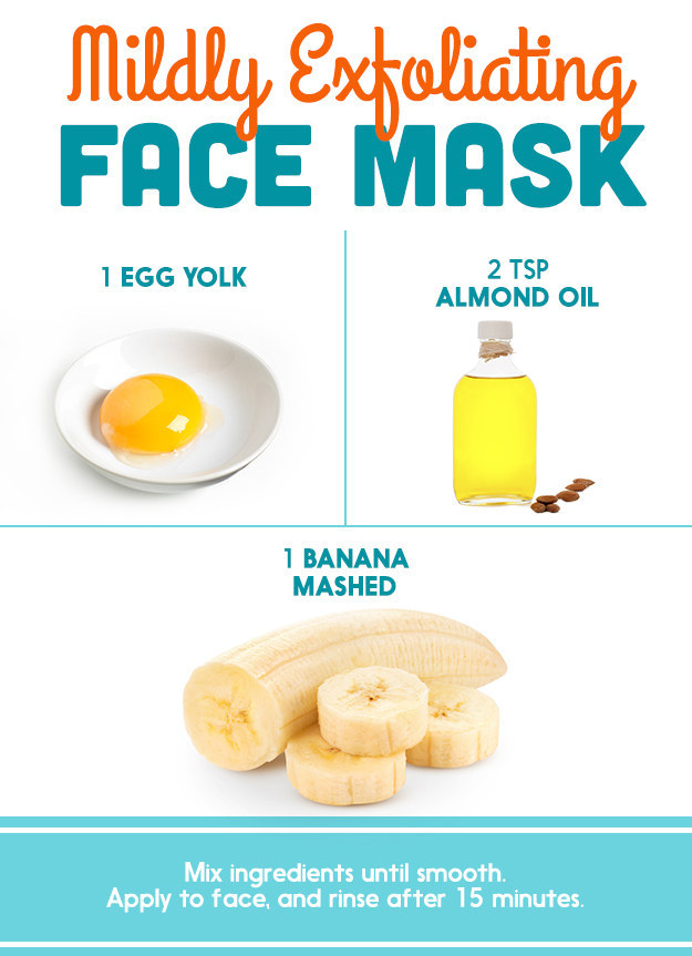 Common claims: The banana is anti-aging, the oil is hydrating, and the egg is beneficial for scarring and contains vitamins that aid in circulation and make your skin look healthier.What the experts say: It isn't really anti-aging — it mostly just gently breaks down the bonds between dead skin cells (as in, gently exfoliates), and even then its effect is pretty mild. 