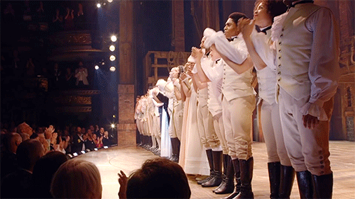 It's the big finale and it tears my heart out like Eliza reading the Reynolds Pamphlet (too soon?) The music, the ensemble harmonies, the realization that Lin Manuel Miranda told not only Hamilton's story but Eliza's, it's all too much and it's all perfect. Raise your hand if every time you listen to this song you think you're ok and then the ensemble sings "Elizaaa" and it's just puddles. Damn you Hamilton!!!