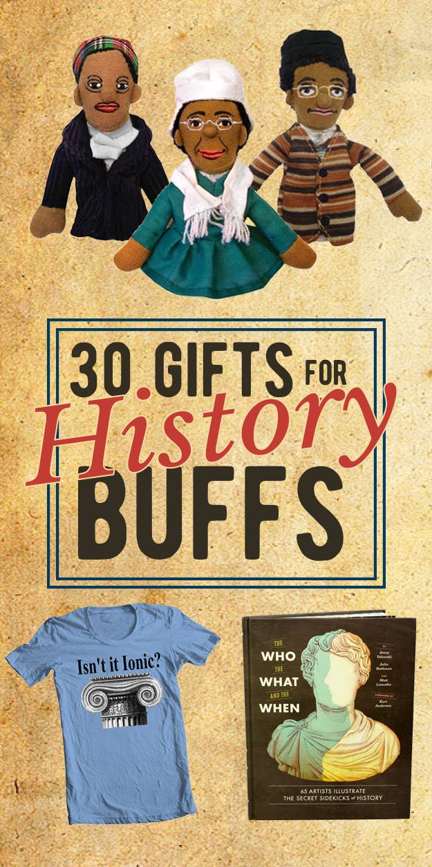 30 Gloriously Nerdy Presents That'll Delight History Buffs