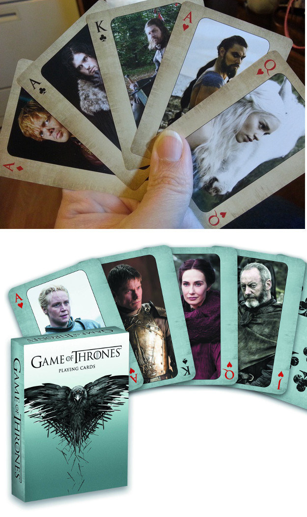 Game of Thrones Playing Cards, first or second edition, $6.99 per pack