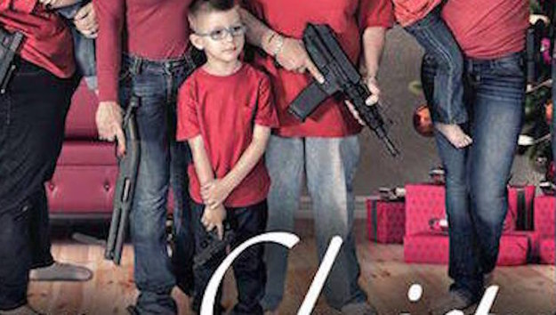 This Family Christmas Card Features Everyone Posing With Their Guns ...