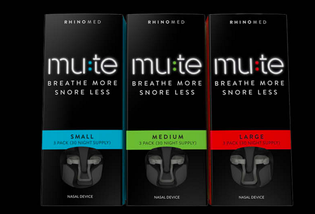"I have a Mute made by Rhinomed. It goes in your nose and opens up your airway. I LOVE it and even wear it during the day sometimes because the extra oxygen helps keep me awake."—Danielle Clearwater, FacebookBuy one here for $27.95.