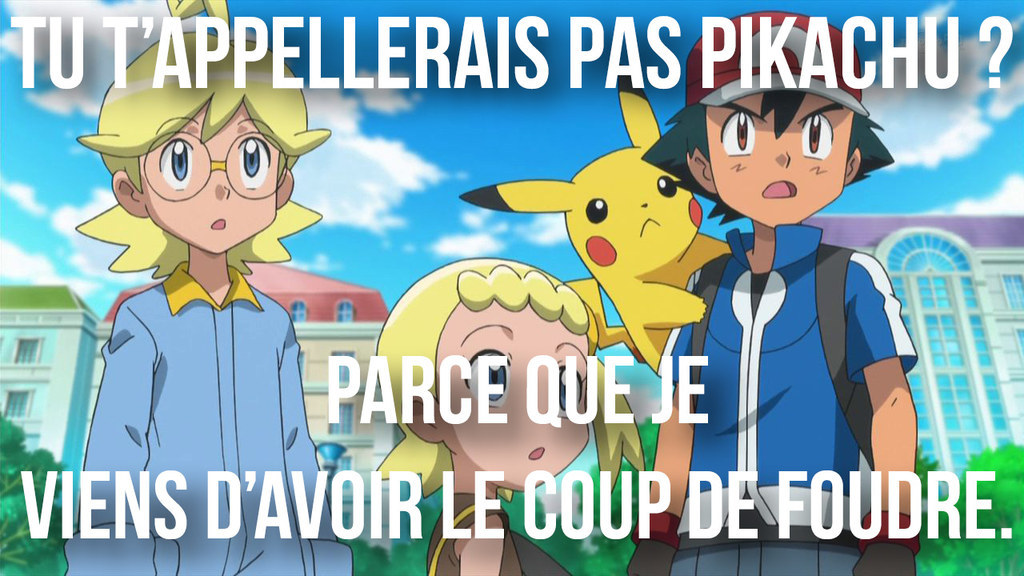 28 Phrases De Drague Qui Ne Marcheraient Que Dans Pokemon