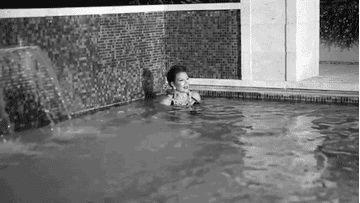 kris jenner photoshoot pool