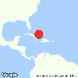 Map of Guantanamo Bay, Cuba