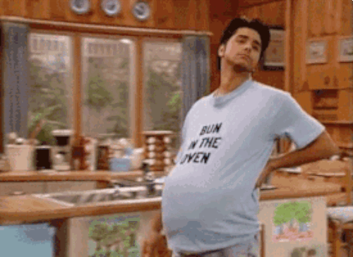 funny baby announcement gif