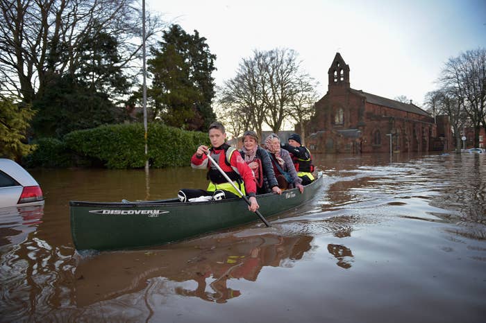 25 Staggering Pictures Of The Devastation Caused By Storm Desmond
