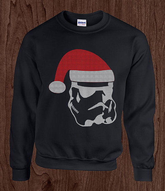 Though thank God Santa is not a torm trooper or no one would ever get the right present, or any.