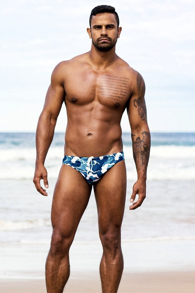 Aboriginal Swimwear, Australian Made Mens Swimwear