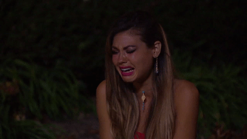 Because it wouldn't be "The Bachelor" without waterworks! Bachelor, we're ready for you