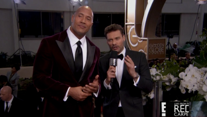 The Rock Wore A Crushed-Velvet Suit And Nothing Will Ever Be The Same