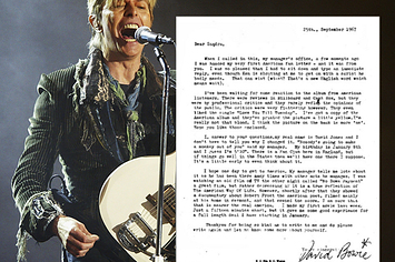 Leia a adorável carta que David Bowie enviou para uma fã de 14 anos