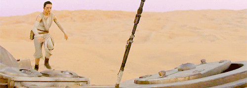 Having been left to her own defenses on the planet of Jakku as a little girl, Rey has been forced to care for her own well-being without the help of anyone else. While the circumstance is tragic and painful, her utter self-sufficiency can largely be attributed to the life of forced independence that she has grown so accustomed to over the years. In addition, despite Finn’s gentleman-like, protective instincts (i.e. instinctively reaching for her hand in times of panic), Rey demonstrates an admirable insistence to fight her own battles and ensure that no man is responsible for her rescue; she dissipates the damsel in distress trope that debilitates a woman’s agency and intellectual capacity.