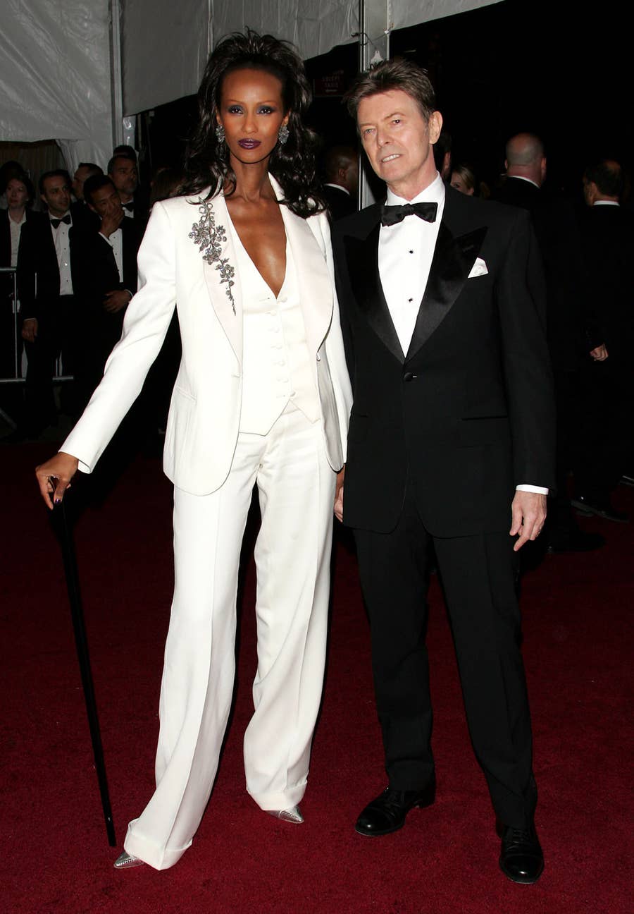 Let's Take A Moment To Appreciate David Bowie And Iman's Love Story, image size:900x1296