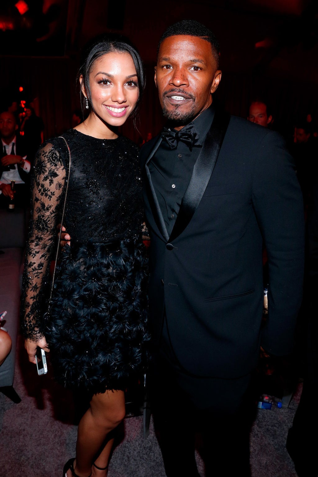 Corinne Bishop and Jamie Foxx.