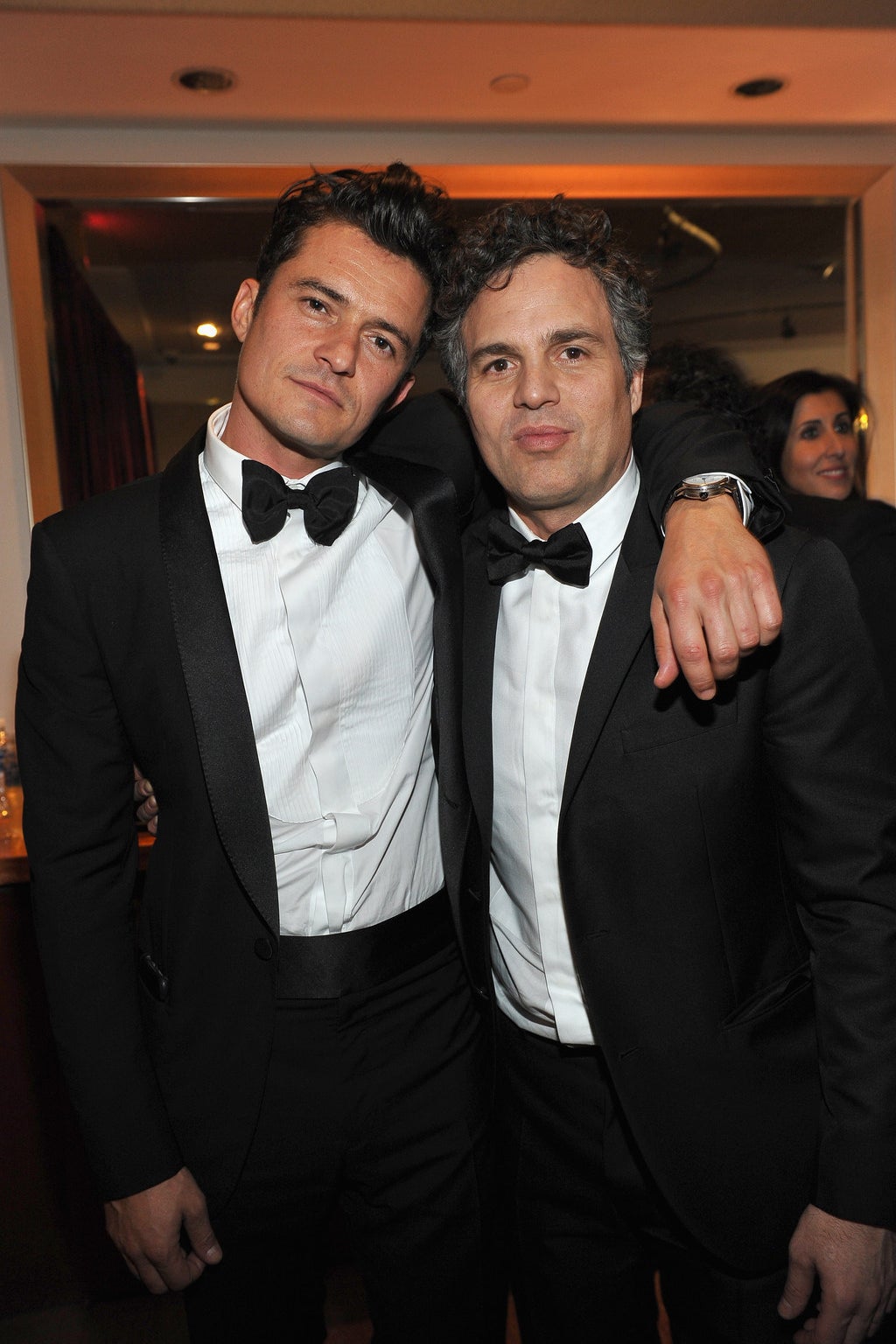 Orlando Bloom and Mark Ruffalo.