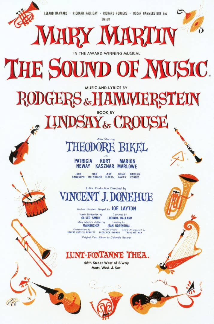 Image result for musical the sound of music 1959