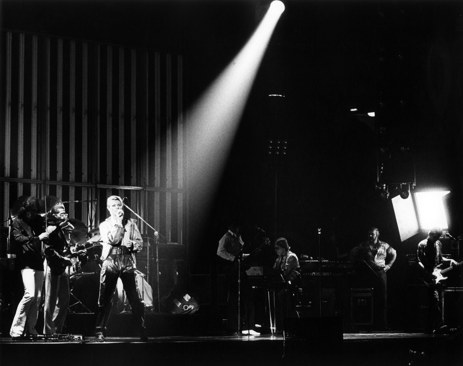 David Bowie im Mai 1978 in Frankfurt.
