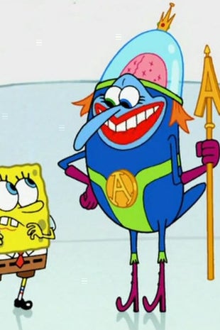 Bowie's Spongebob character