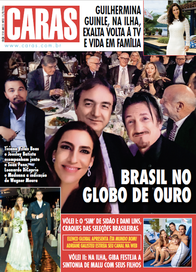 Ele era basicamente o Brasil no Globo de Ouro, ué!!!