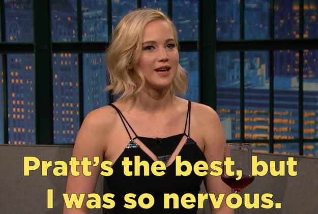 Chris Pratt And Jennifer Lawrence Called Anna Faris From Their Movie Set