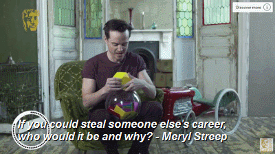 You do love Meryl Streep, don't you? Watch the rest of this interview here.