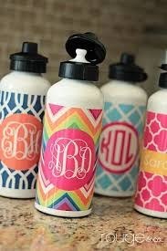 You stay hydrated by drinking out of your cute water bottle!