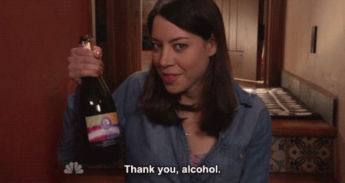 A fancy bottle of booze or wine!