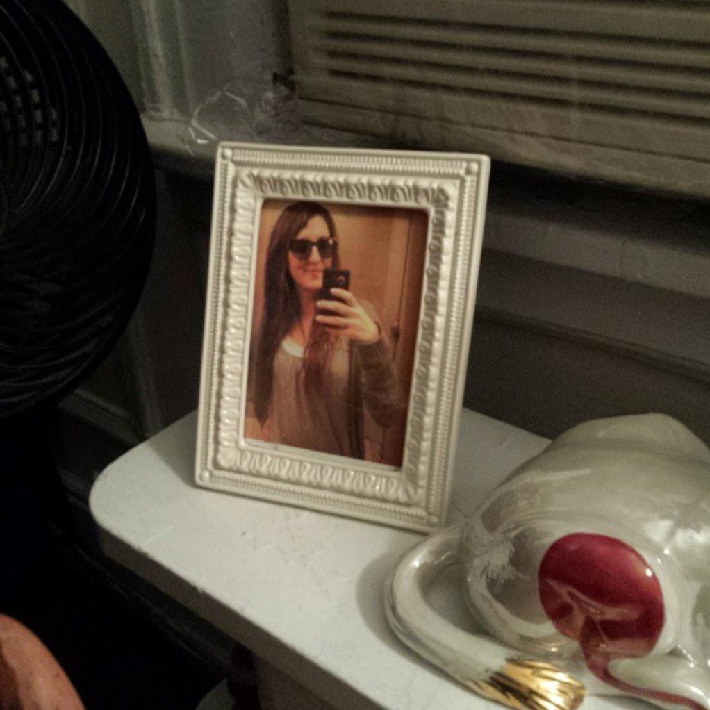 Future conversation: "Here's a photo of the time I visited the bathroom mirror of a T.G.I. Friday's..."