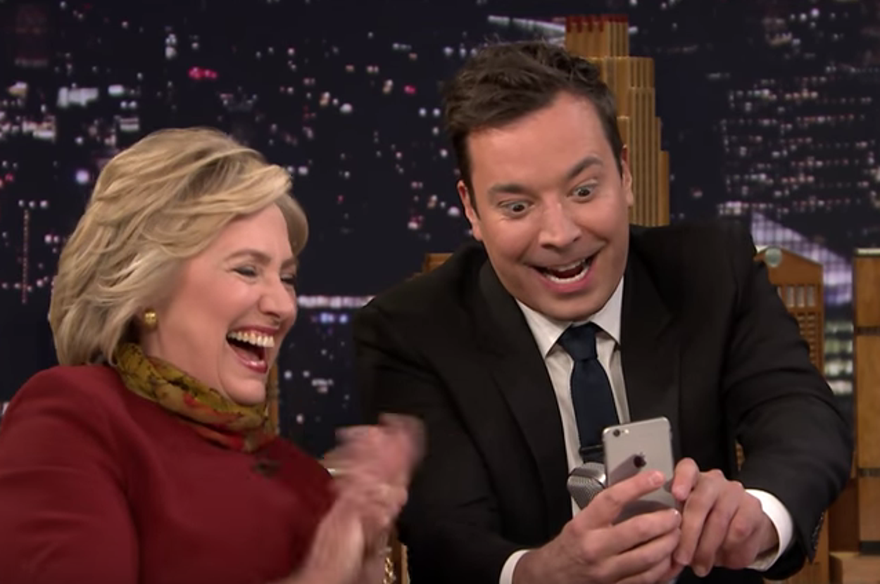 Hillary Clinton And Jimmy Fallon Posted A Snapchat Together