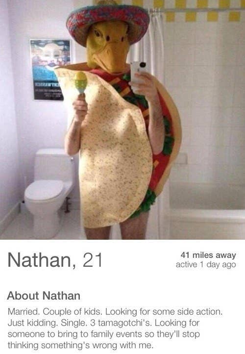 21 Bizarre Tinder Bios That Ll Make You Swipe Left