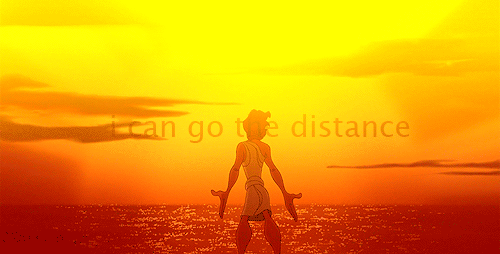 "I will go the distance"