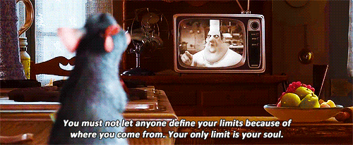 "Your only limit is your soul"