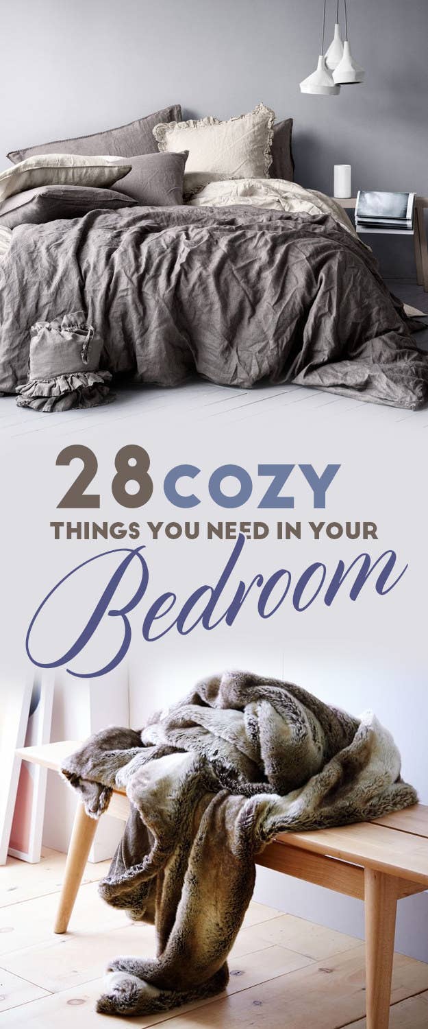 28 Cozy Things You Need For Your Bedroom