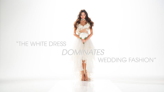 White wedding dress. Image: Buzzfeed