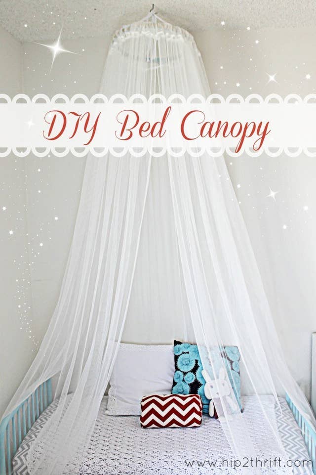 14 Diy Canopies You Need To Make For, What Is The Curtain Over A Bed Called