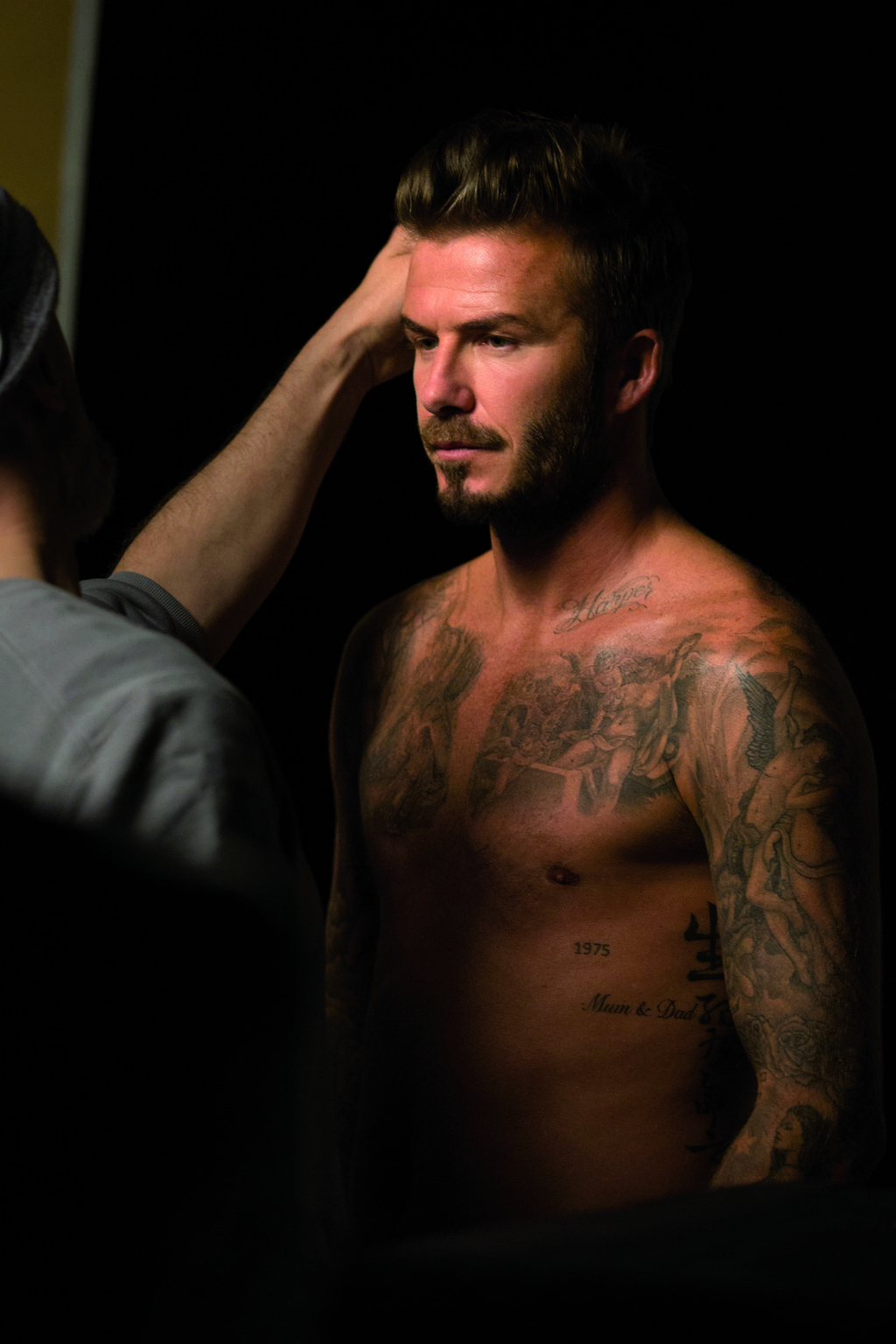 David Beckham Looks Ridiculously Hot In These Behind The Scenes Photos