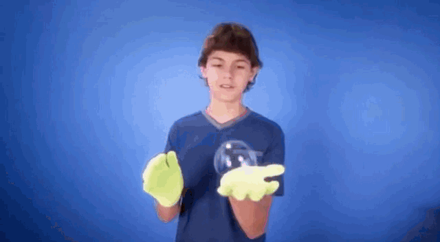 Bubbles that you can FINALLY juggle! The secret is in the ~magical~ gloves.