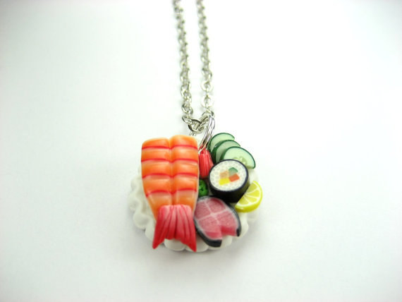 Sushi Necklace!