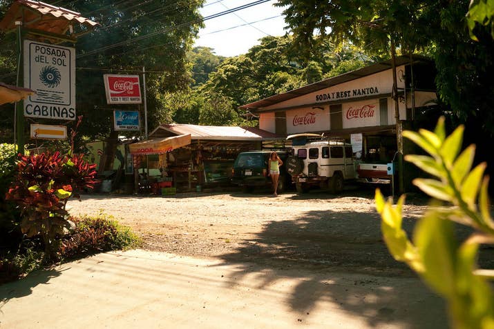 Smaller towns like Dominical, Uvita, and Nosara will take you back to the way things were. There aren't really any big commercialized chains, people smile at you as you're walking down the sunny street, and life is golden.