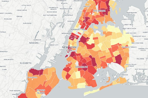 This Map Shows Where New Yorkers Buy The Most Lottery Tickets