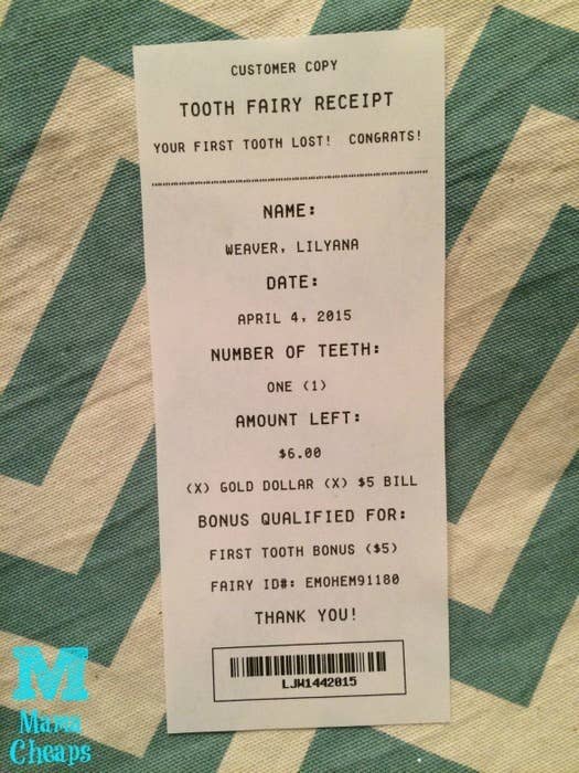 19 Tooth Fairy Ideas That Are Borderline Genius