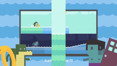 Control the height of the waves as you take a li'l surfer through all sorts of environments.Submitted by Carrington F.Free for iPhone and Android.